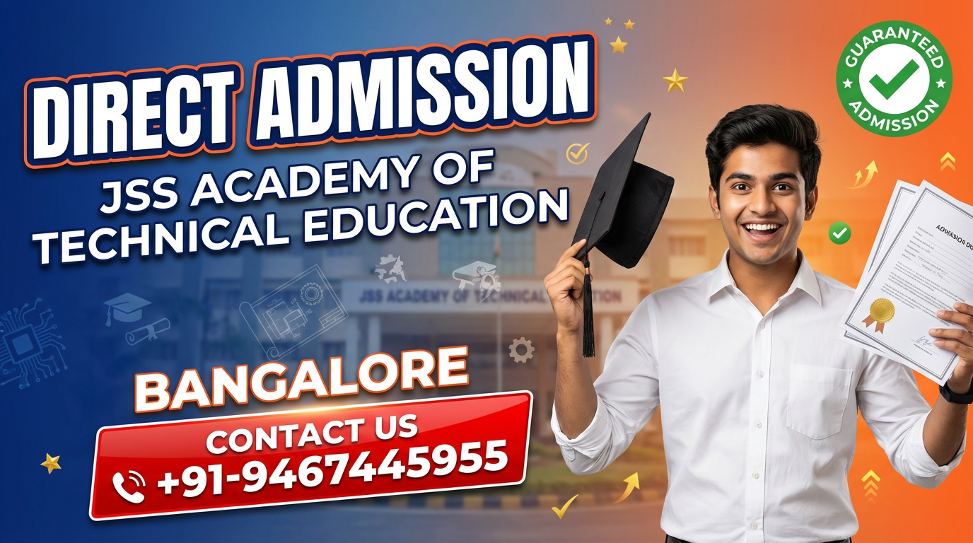 Direct Admission In JSS Academy of Technical Education (JSSATE) Bangalore